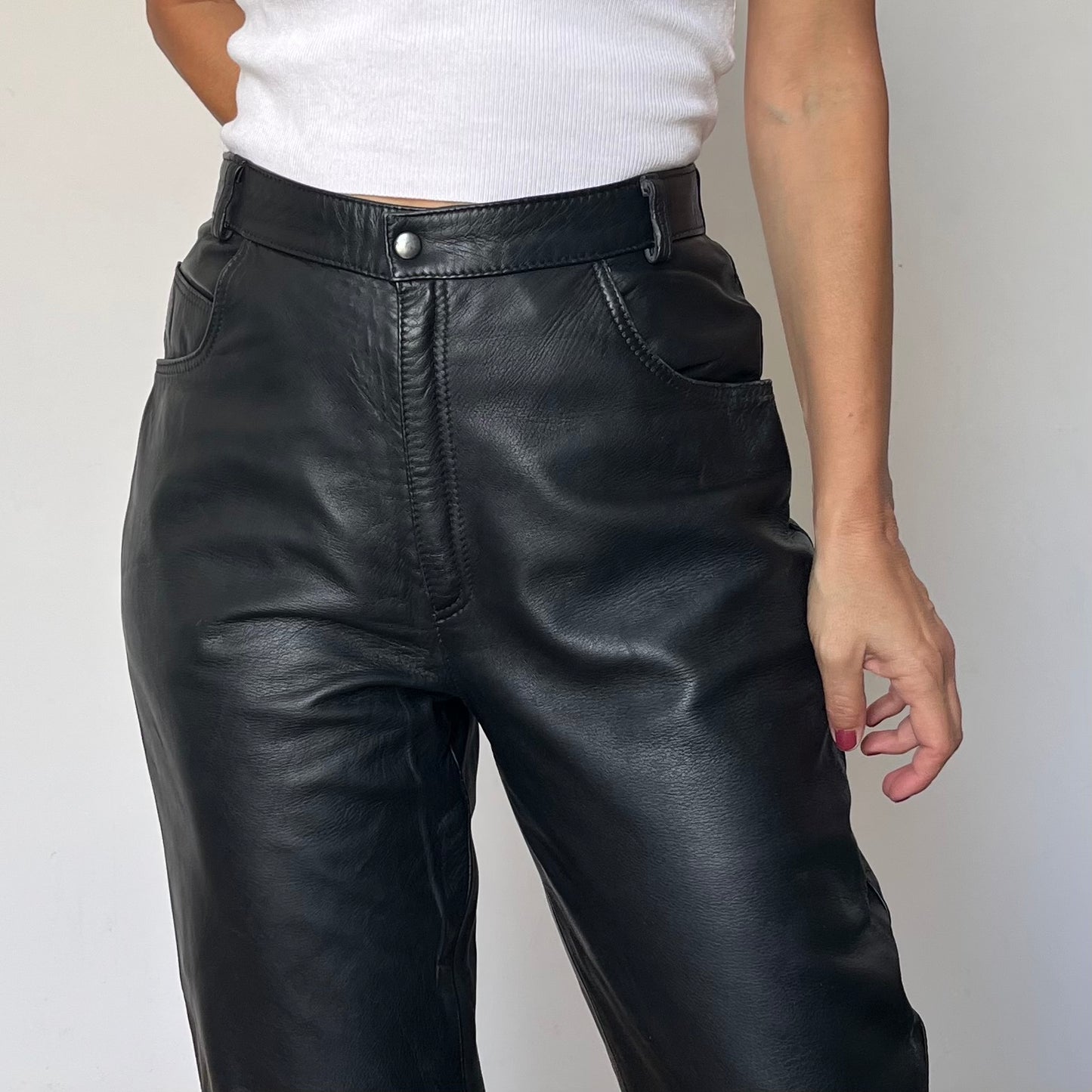 Black Leather trousers