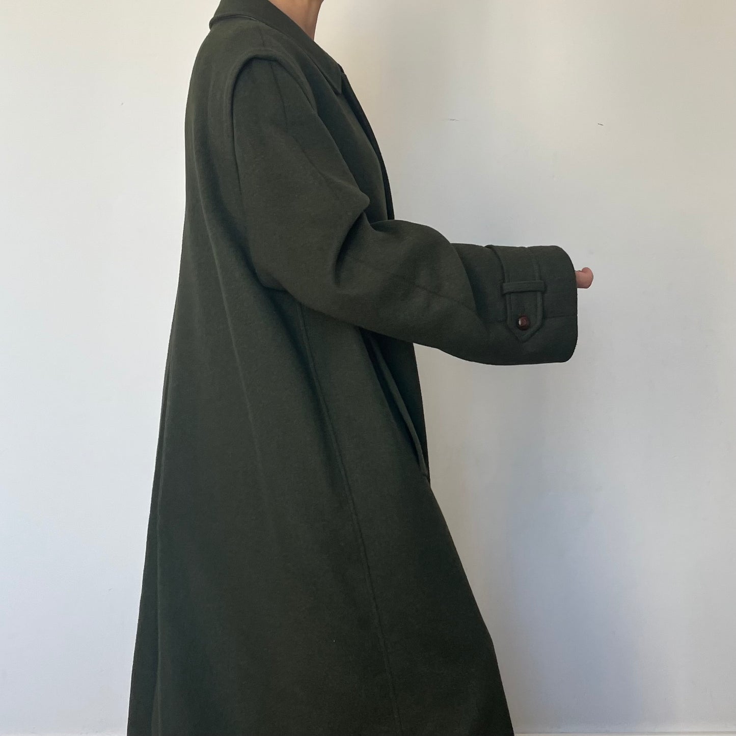Vintage Austrian Wool Long Coat by Aquila
