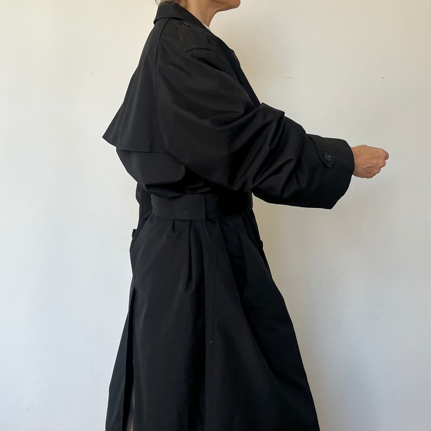 Vintage Long Trench Coat by Hart Schaffner Marx