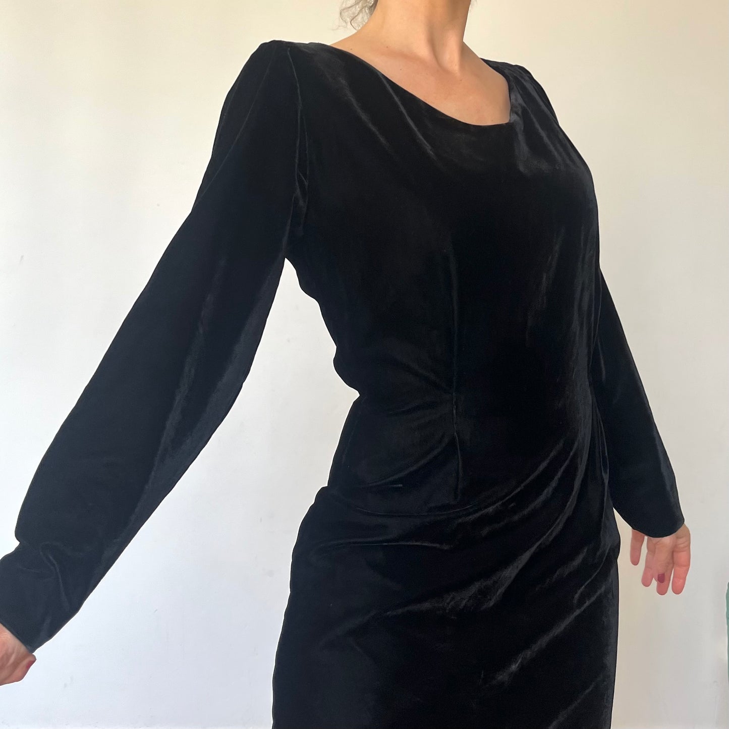 Pierre Balmain Vintage velvet Dress