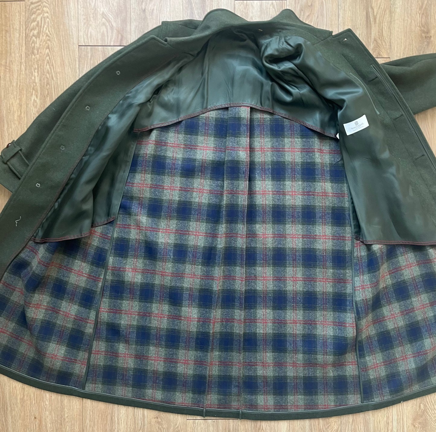 Vintage Austrian Wool Long Coat by Aquila