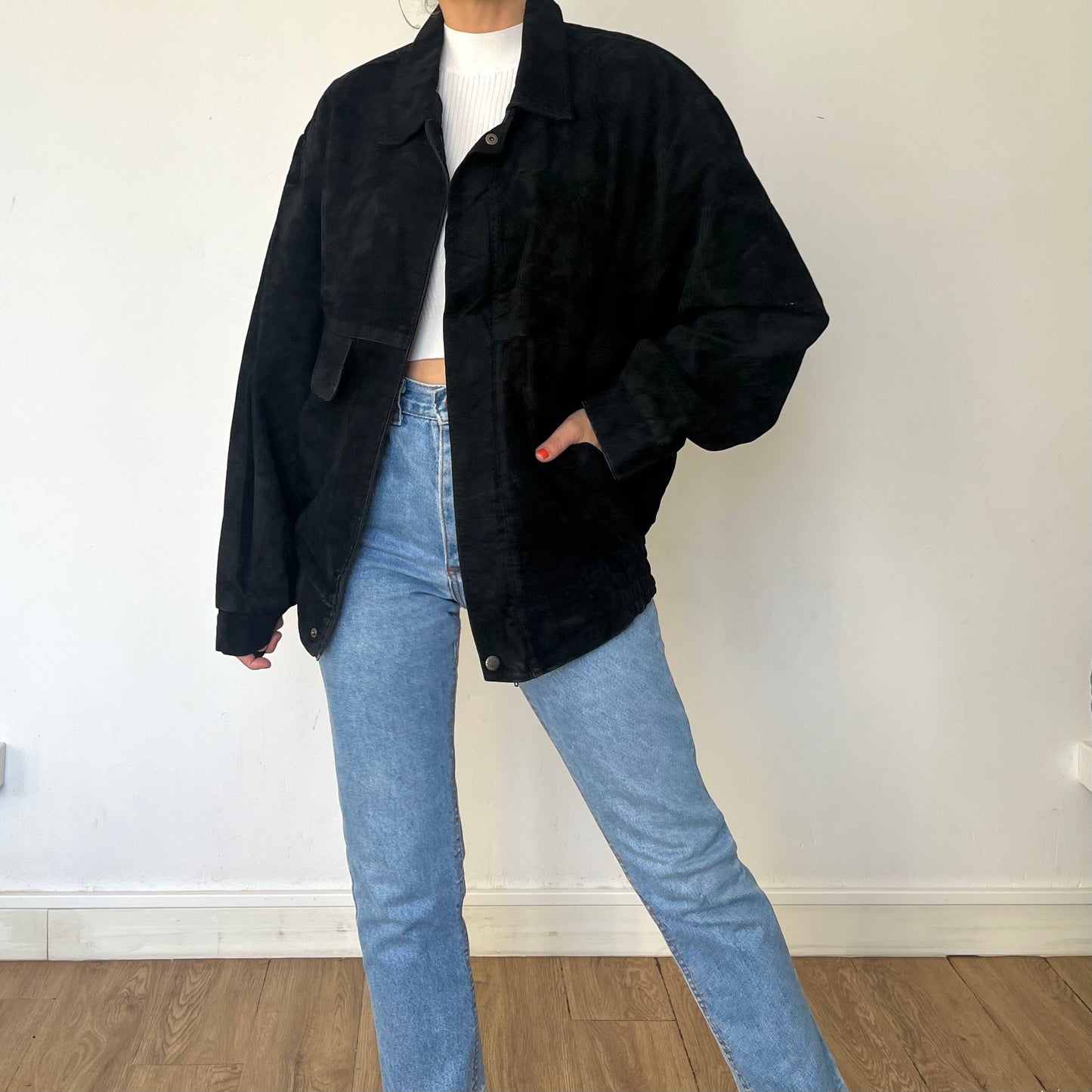 Vintage Cotton Bomber Jacket