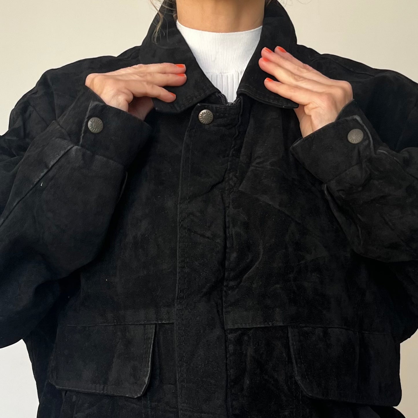 Vintage Cotton Bomber Jacket