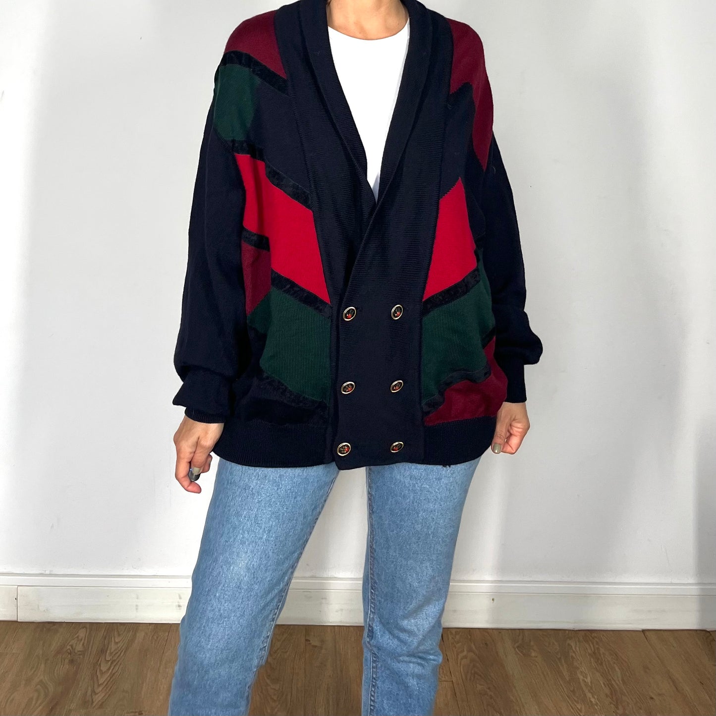 Vintage Wool Cardigan by Peter Allis