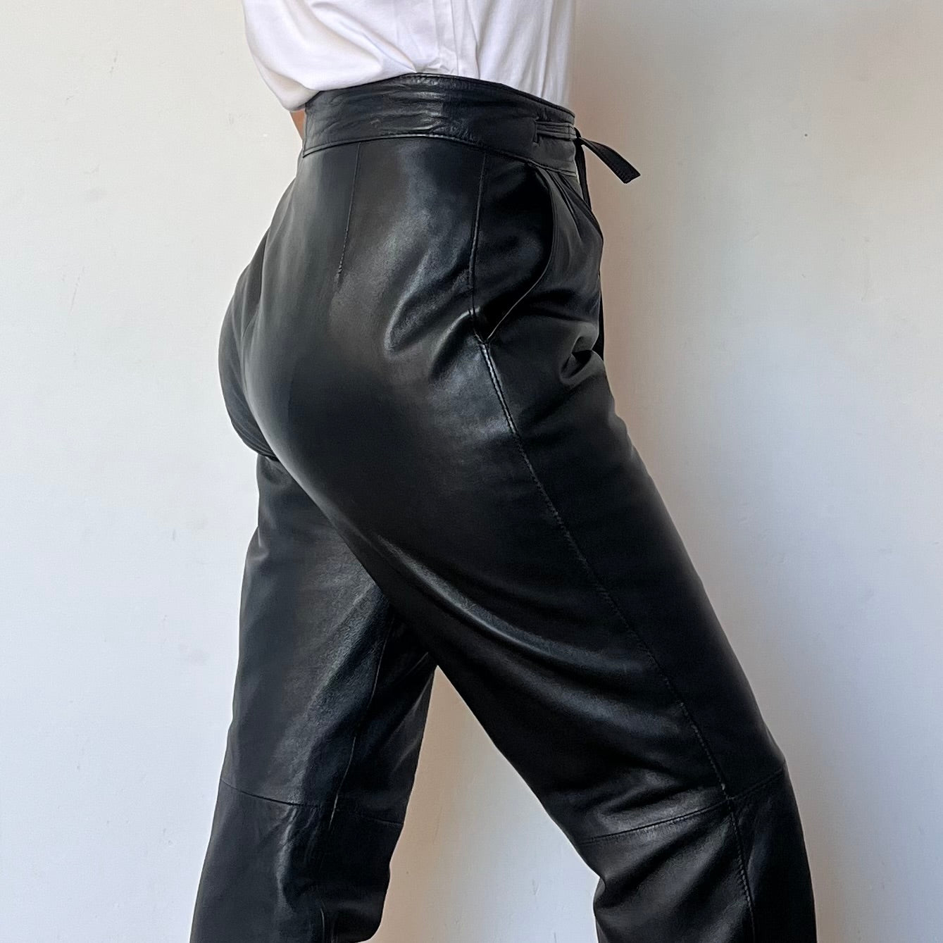 Black Leather trousers