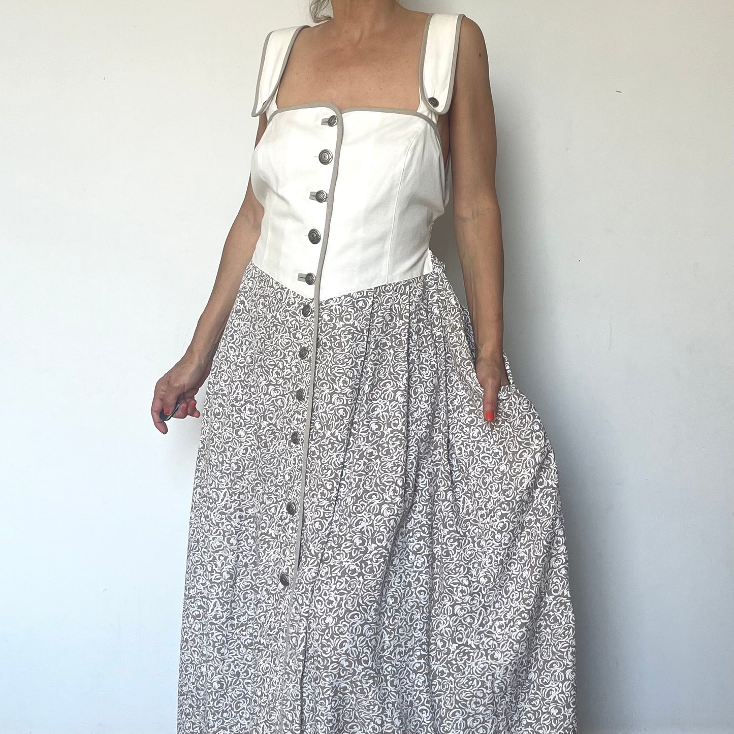 Traditional Austrian Dress with pockets