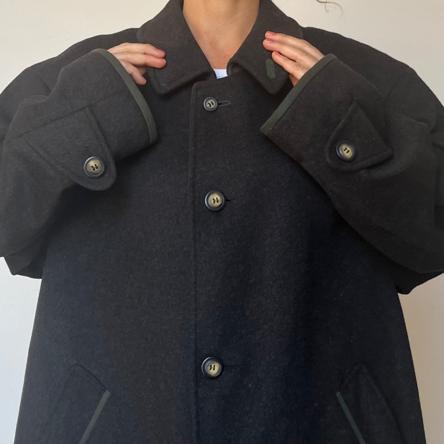 Austrian Wool Long Coat