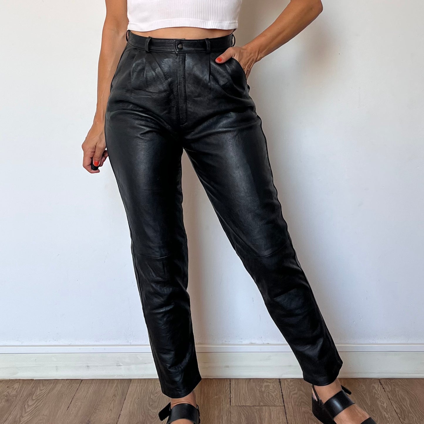 Black Leather trousers