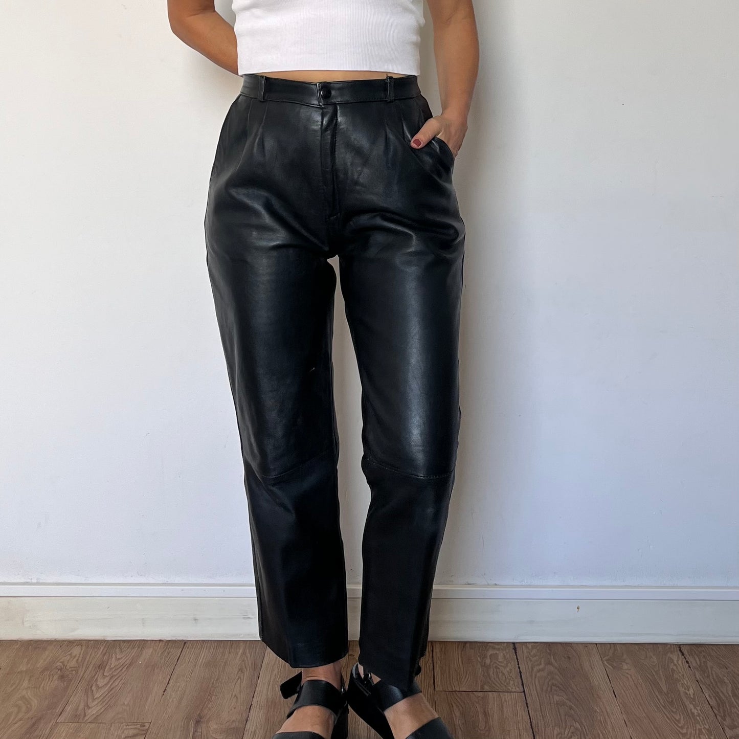 Black Leather trousers