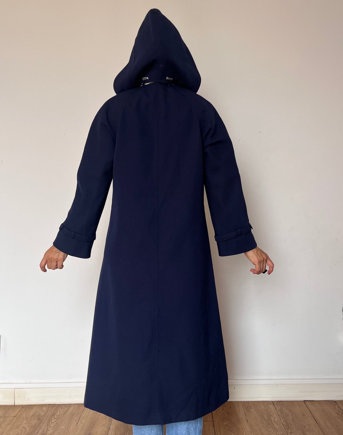 Vintage blue Trench Coat