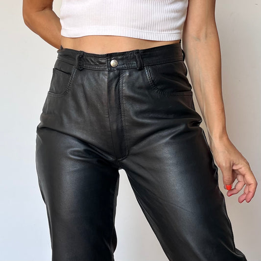 Black Leather trousers