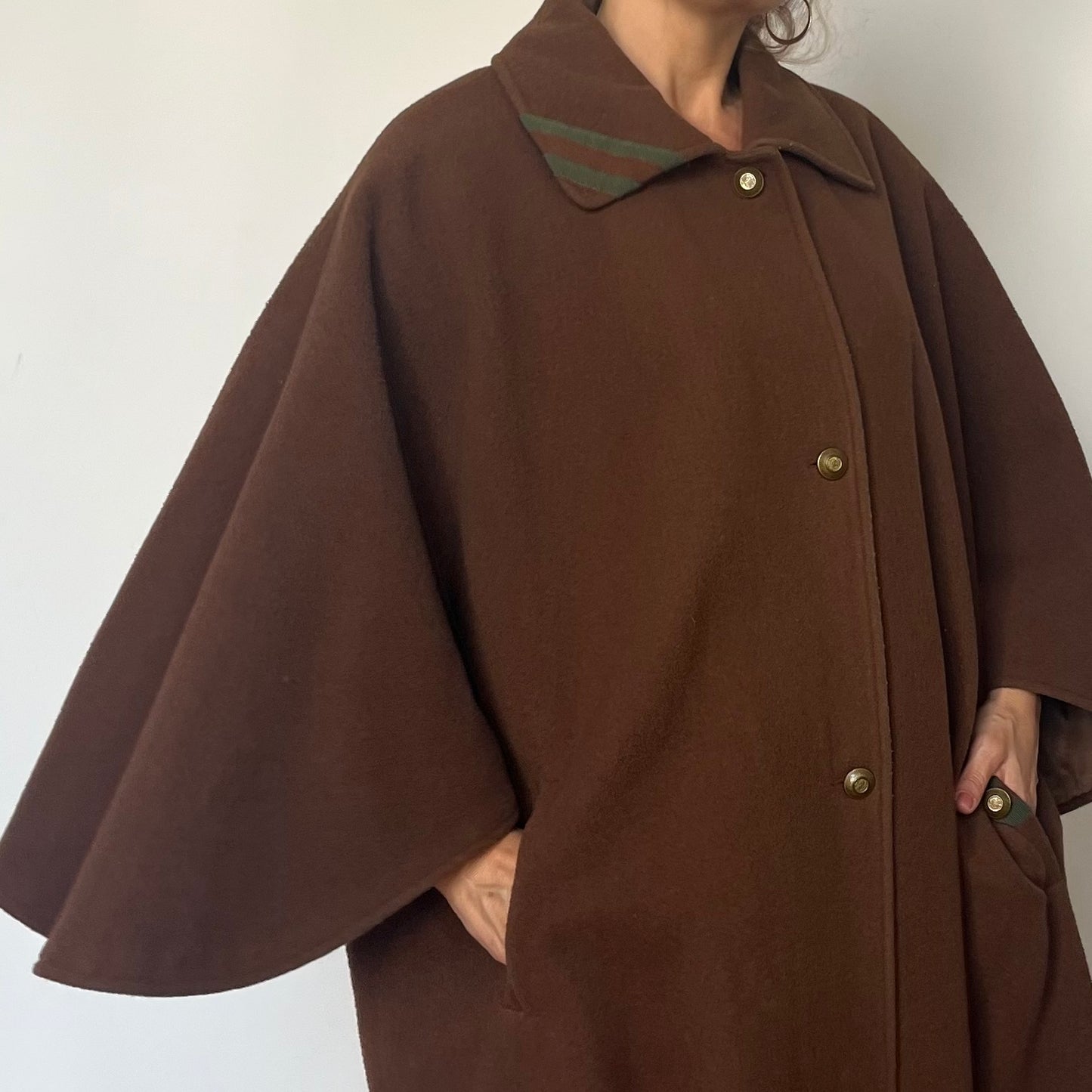 Vintage wool Cape Coat