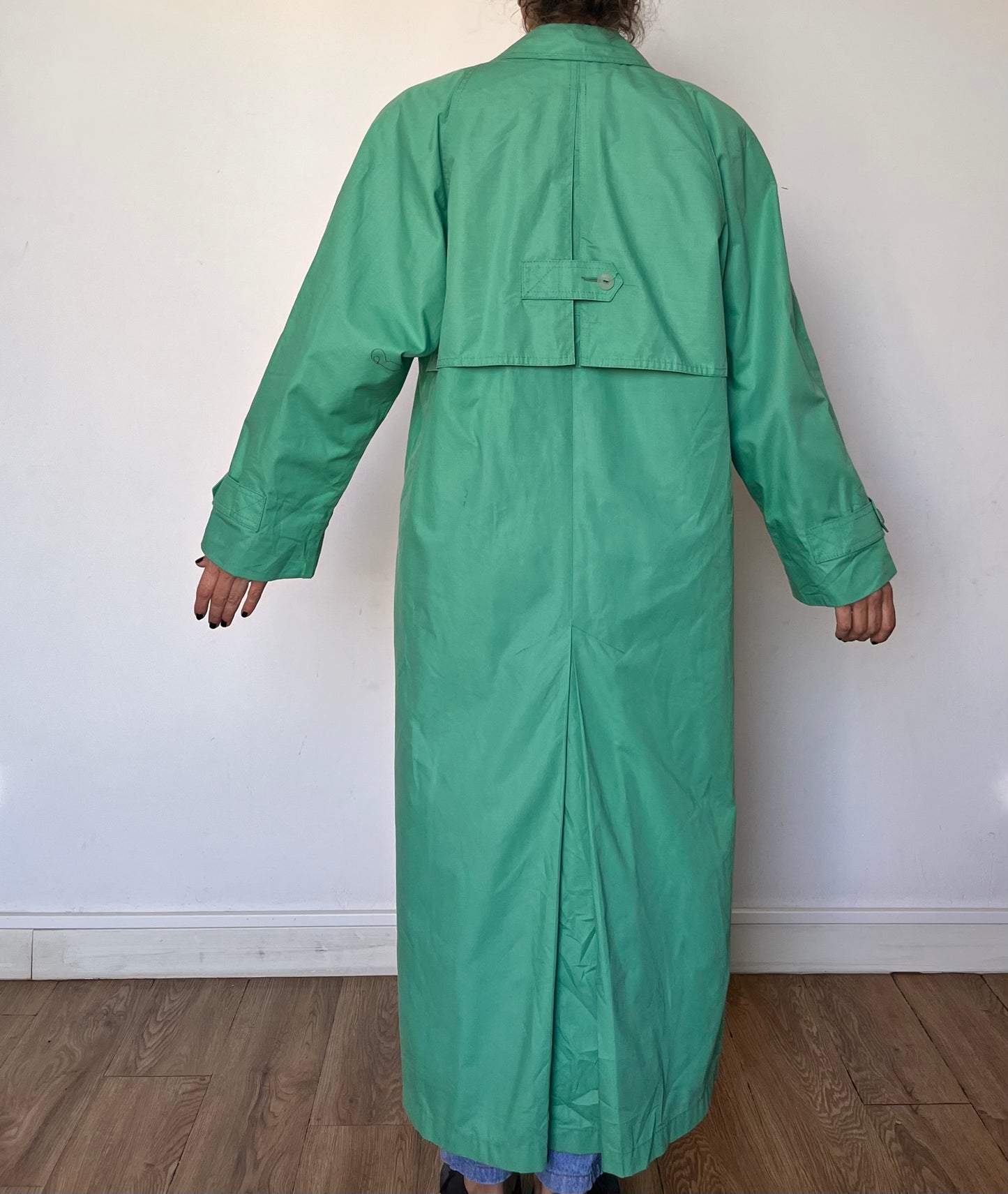 Vintage Green Trench Coat by London Fog