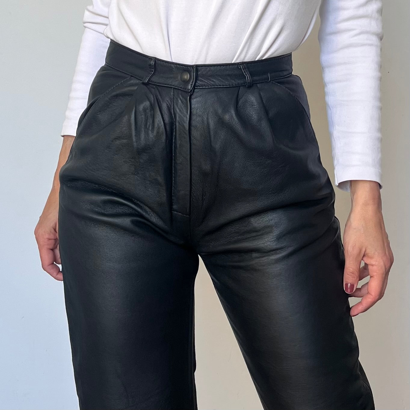 Black Leather trousers