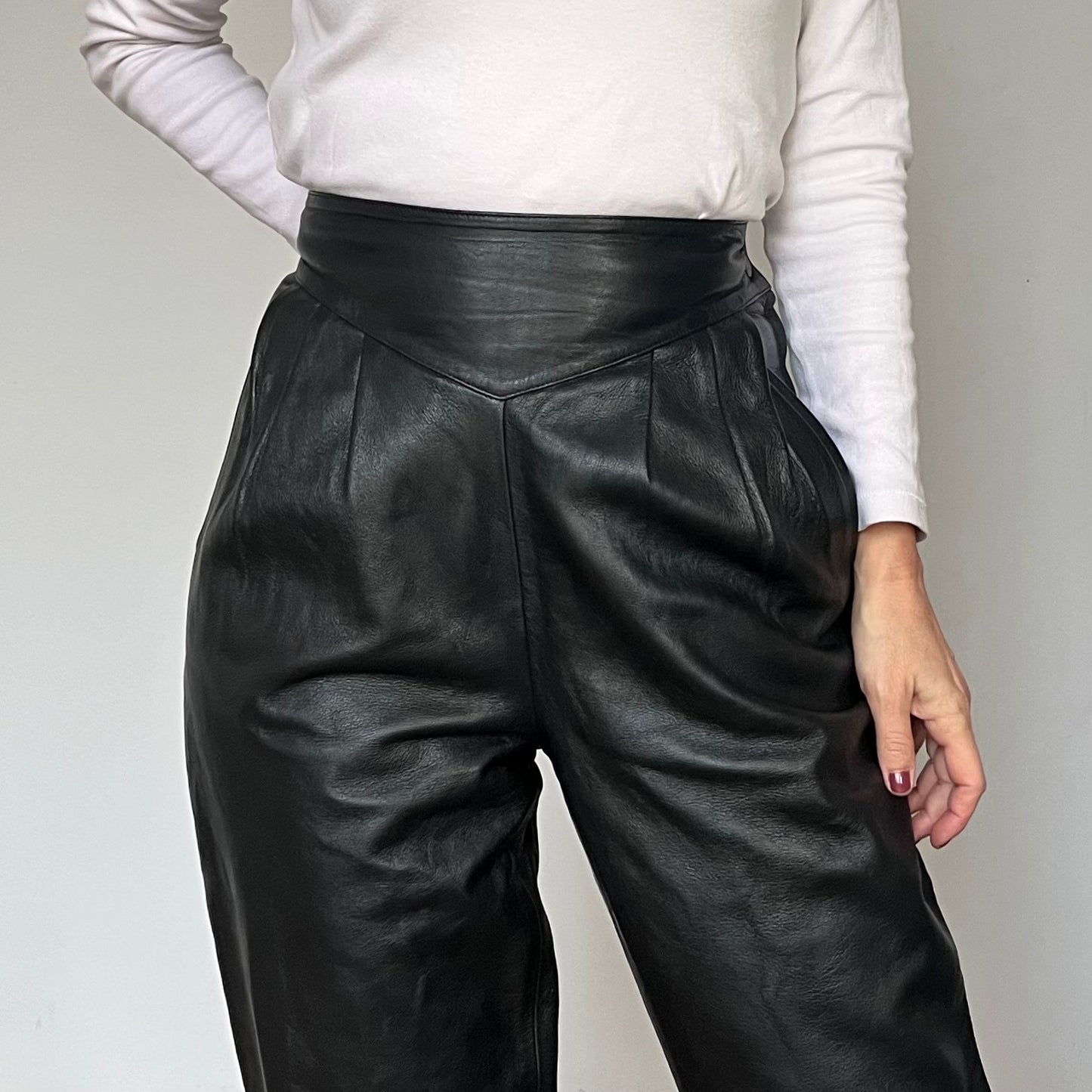 Black Leather trousers