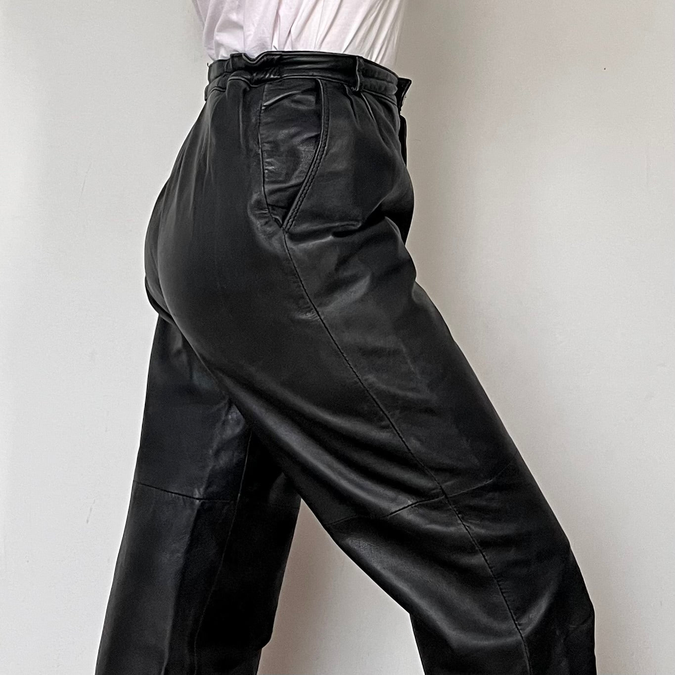 Black Leather trousers