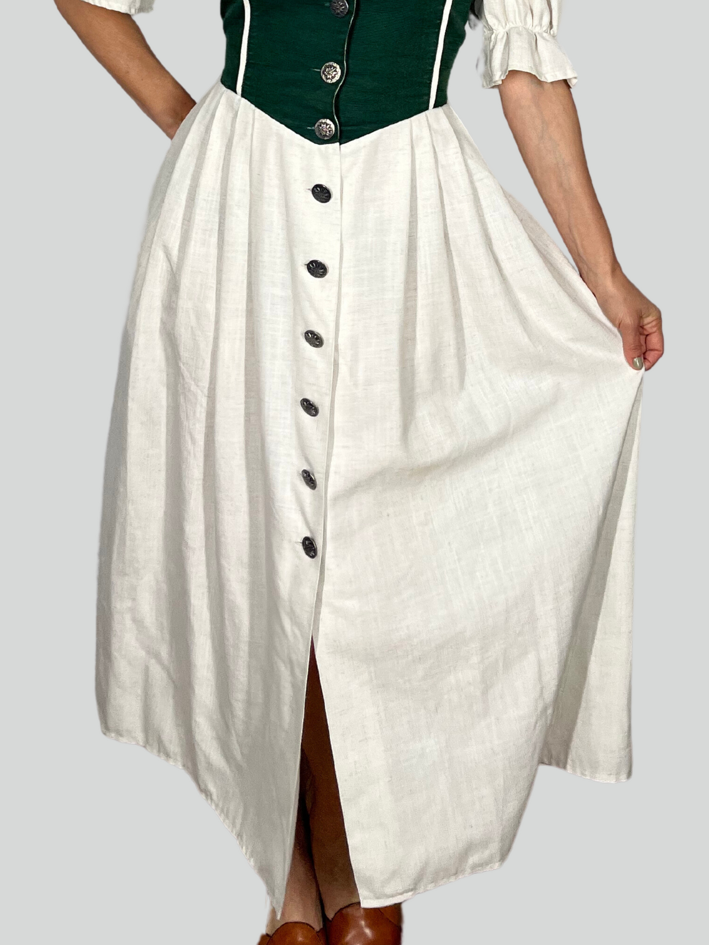 Traditional Austrian Dress with pockets