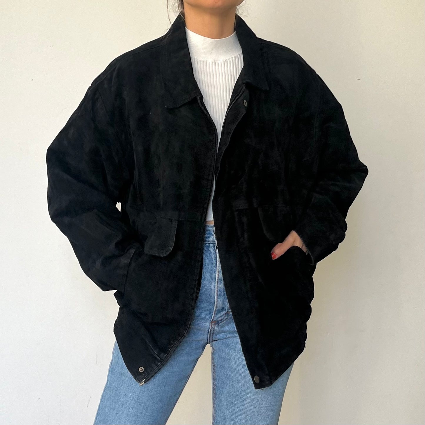 Vintage Cotton Bomber Jacket