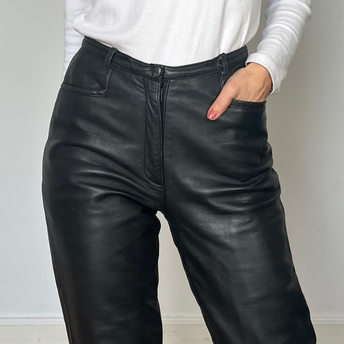 Black Leather trousers