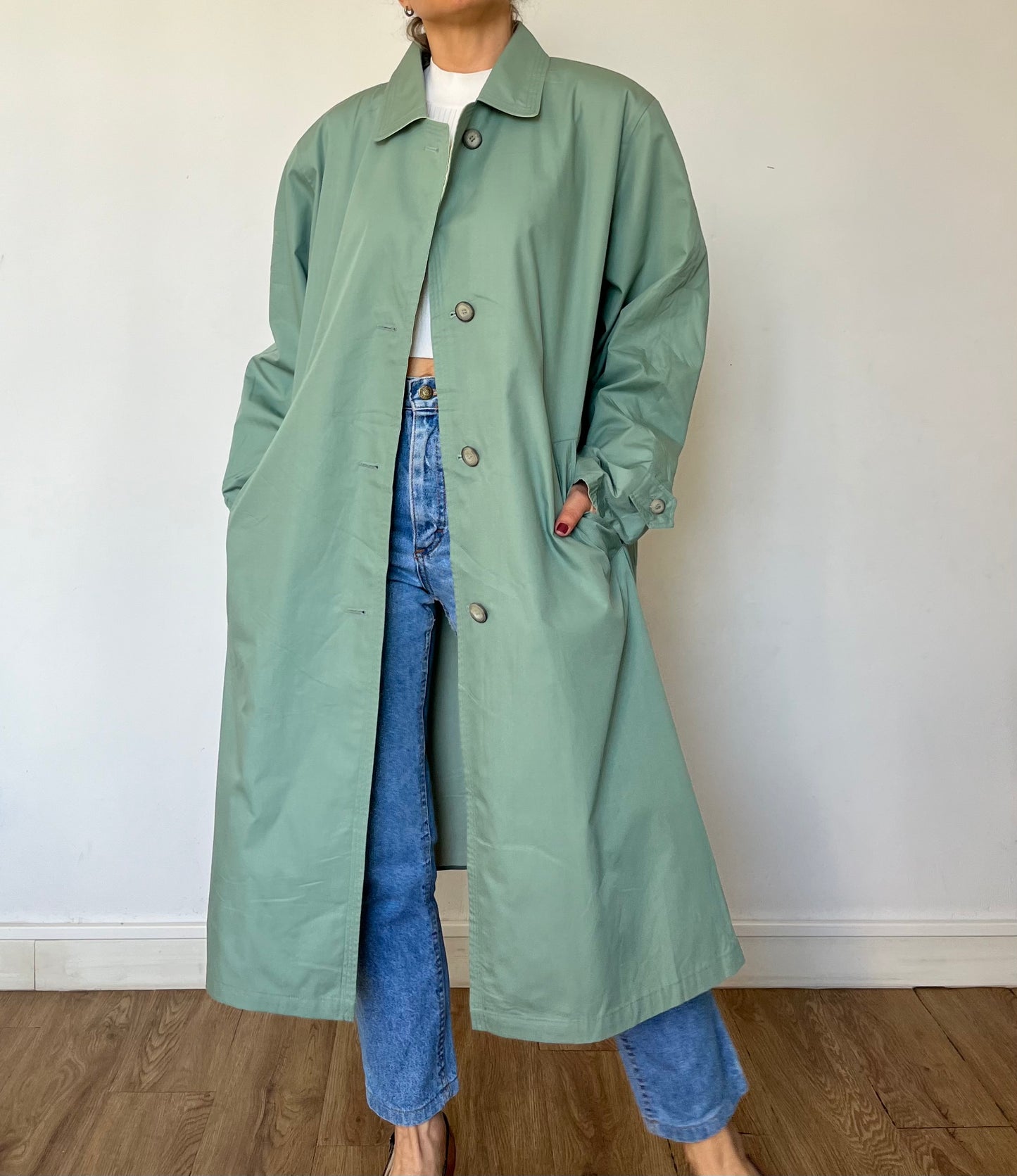 Vintage Reversible Trench coat