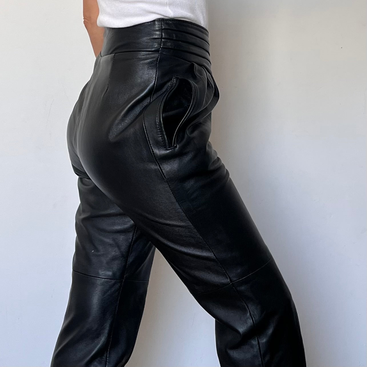 Black Leather trousers