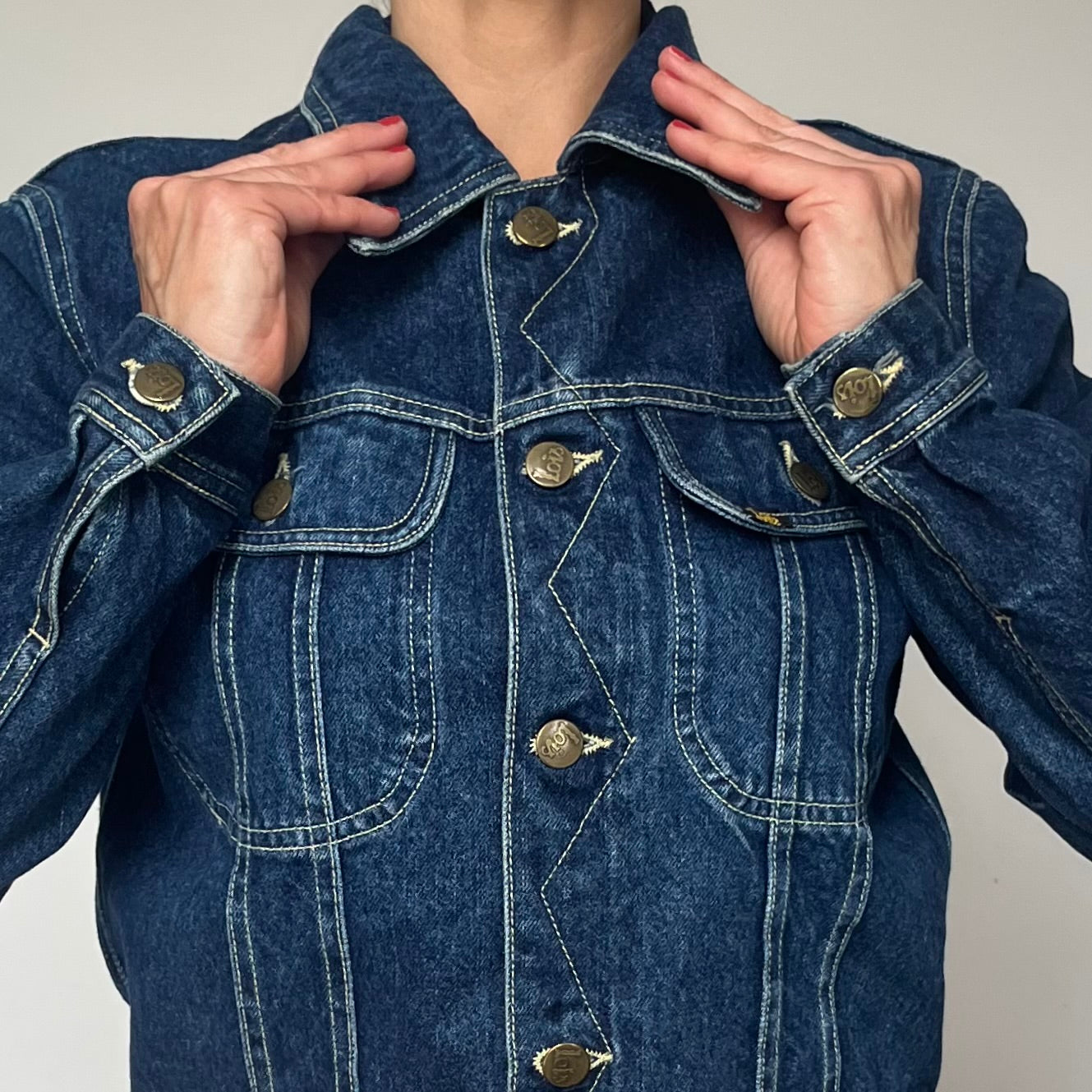 Vintage blue Denim Jacket by Lois