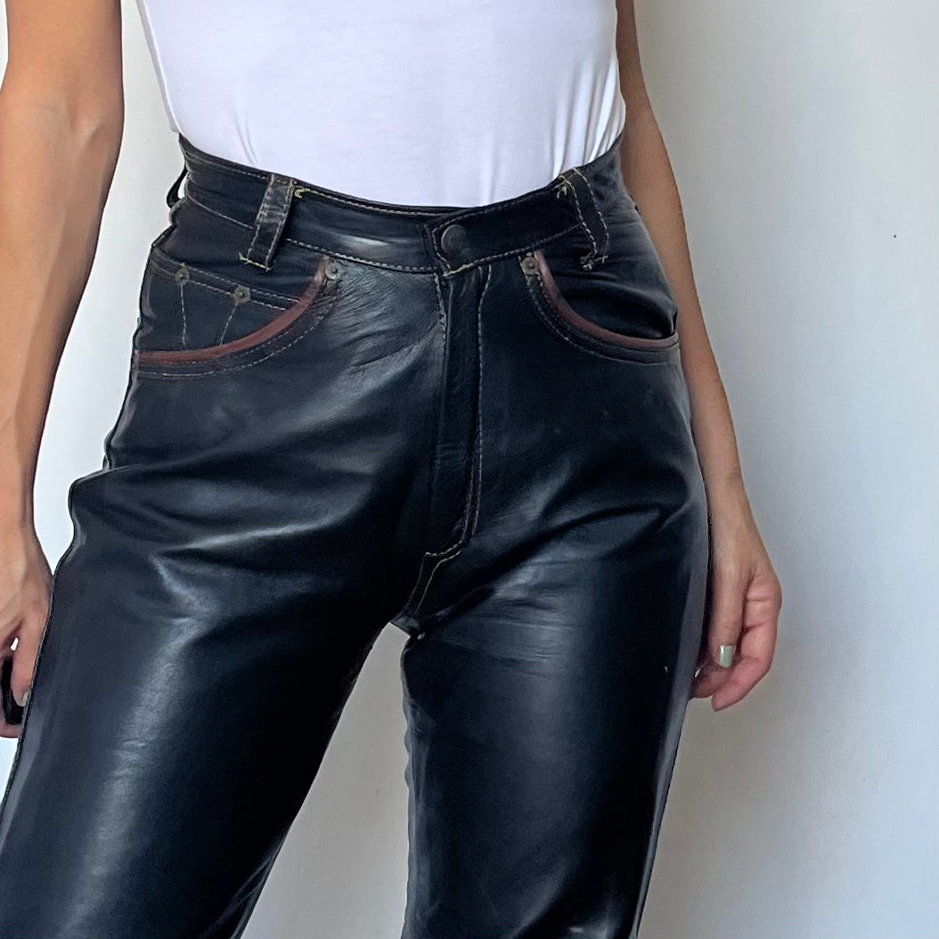 Black Leather trousers