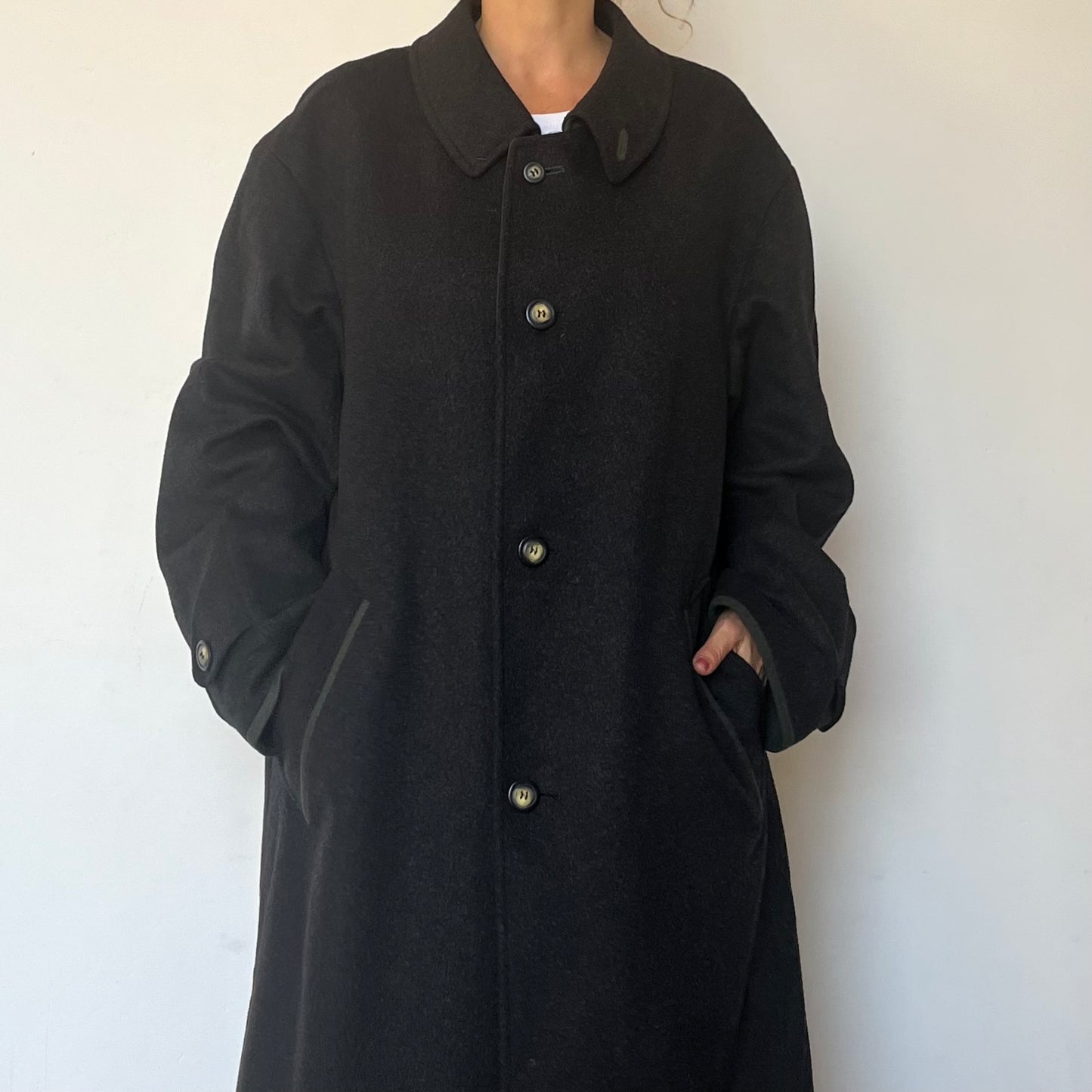 Austrian Wool Long Coat