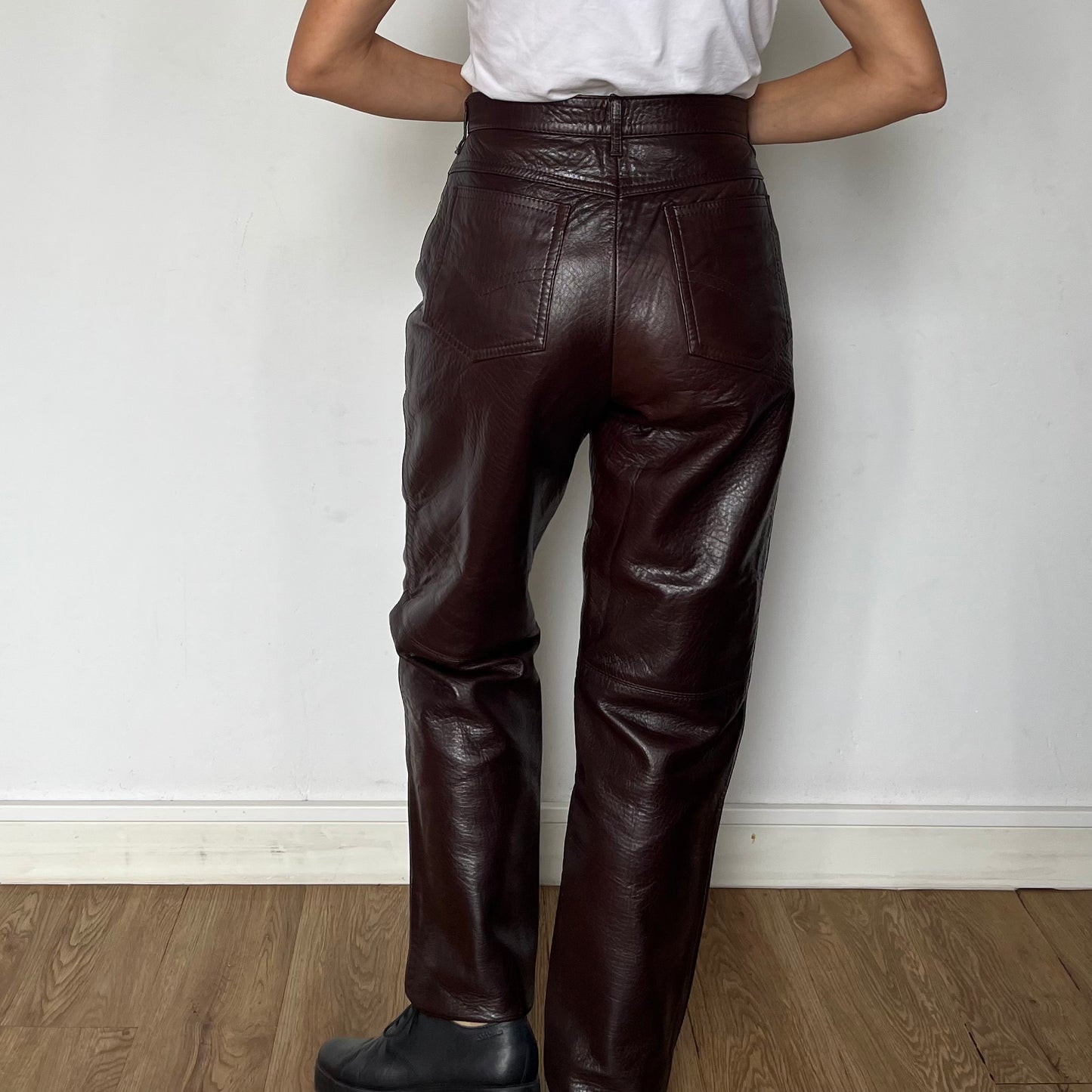 Brown Leather trousers