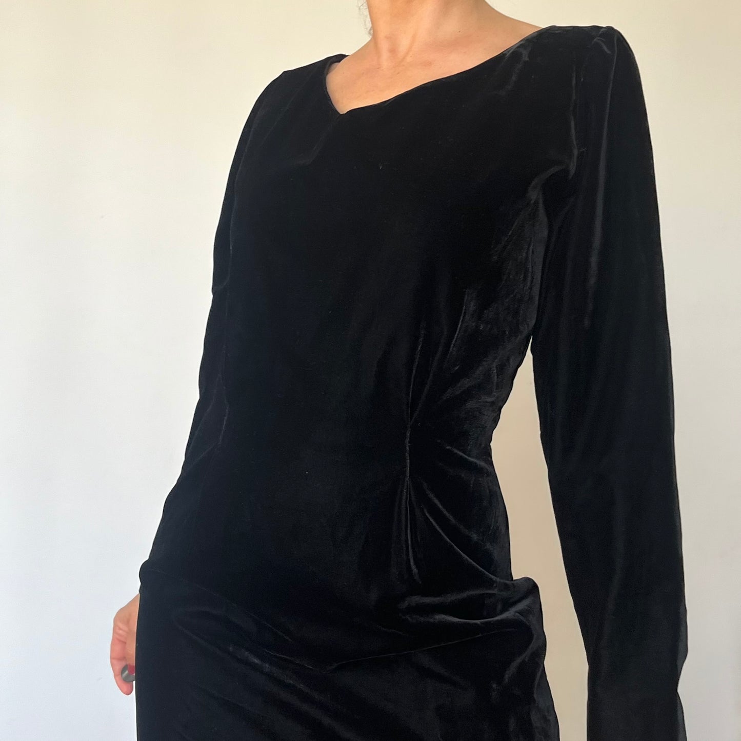 Pierre Balmain Vintage velvet Dress