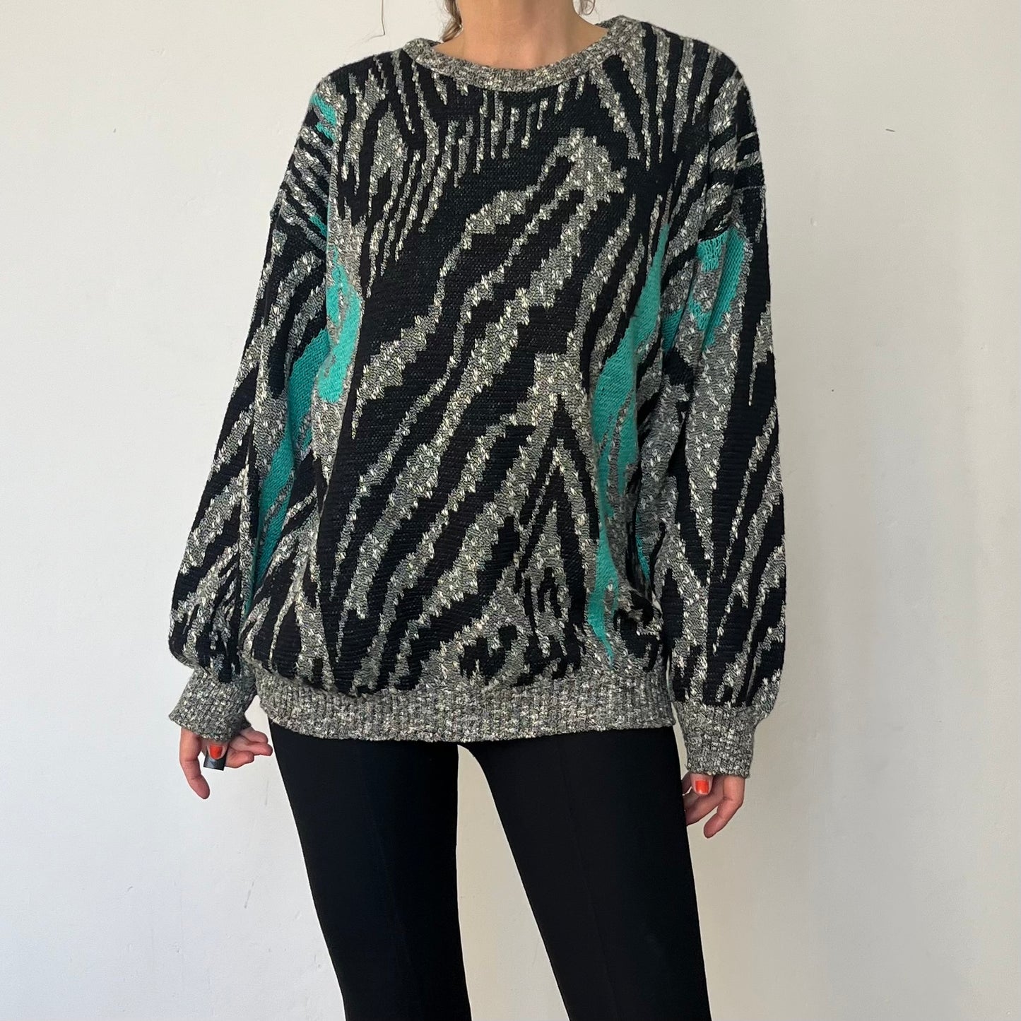 Vintage oversized Cotton Sweater