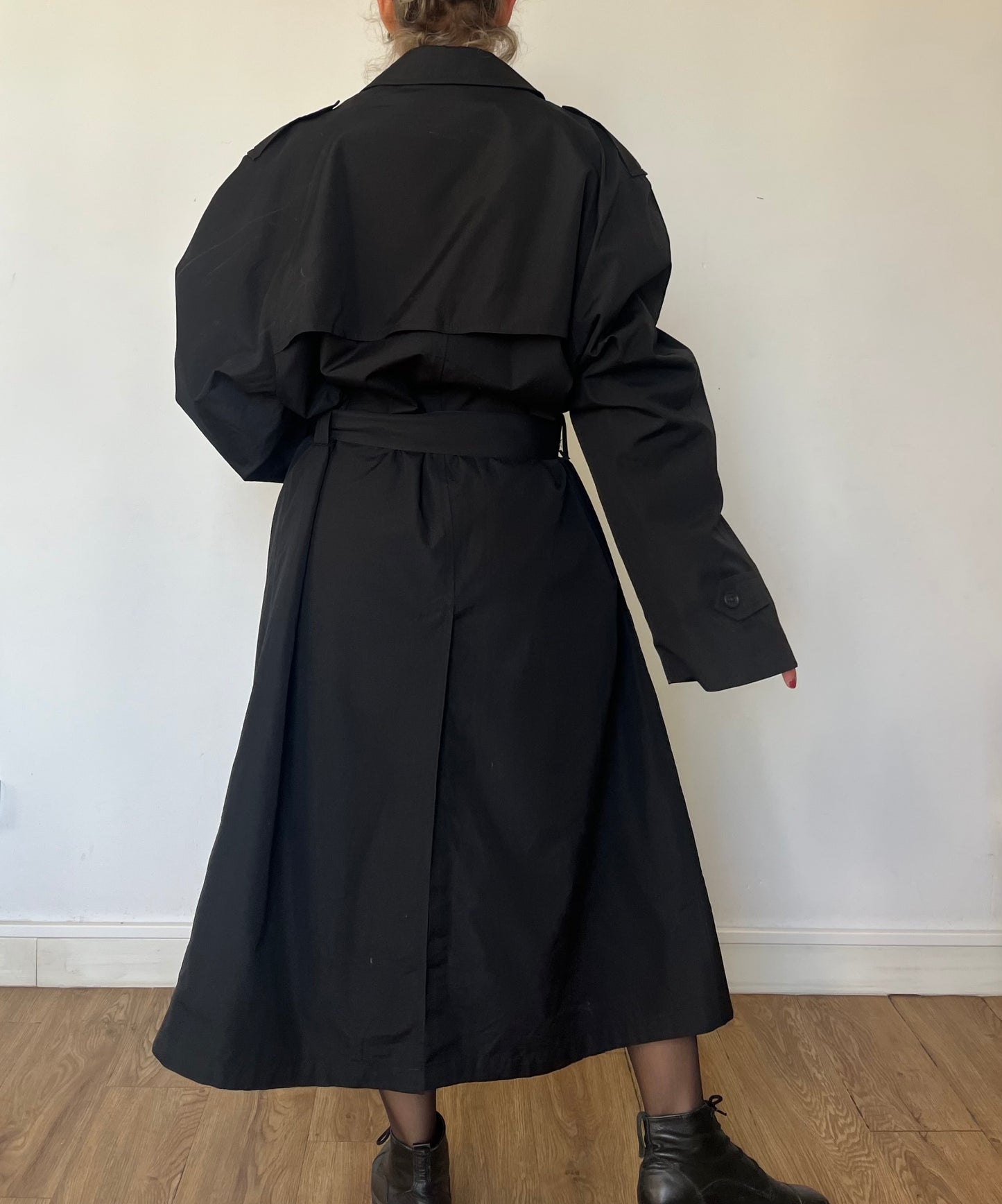 Vintage Long Trench Coat by Hart Schaffner Marx