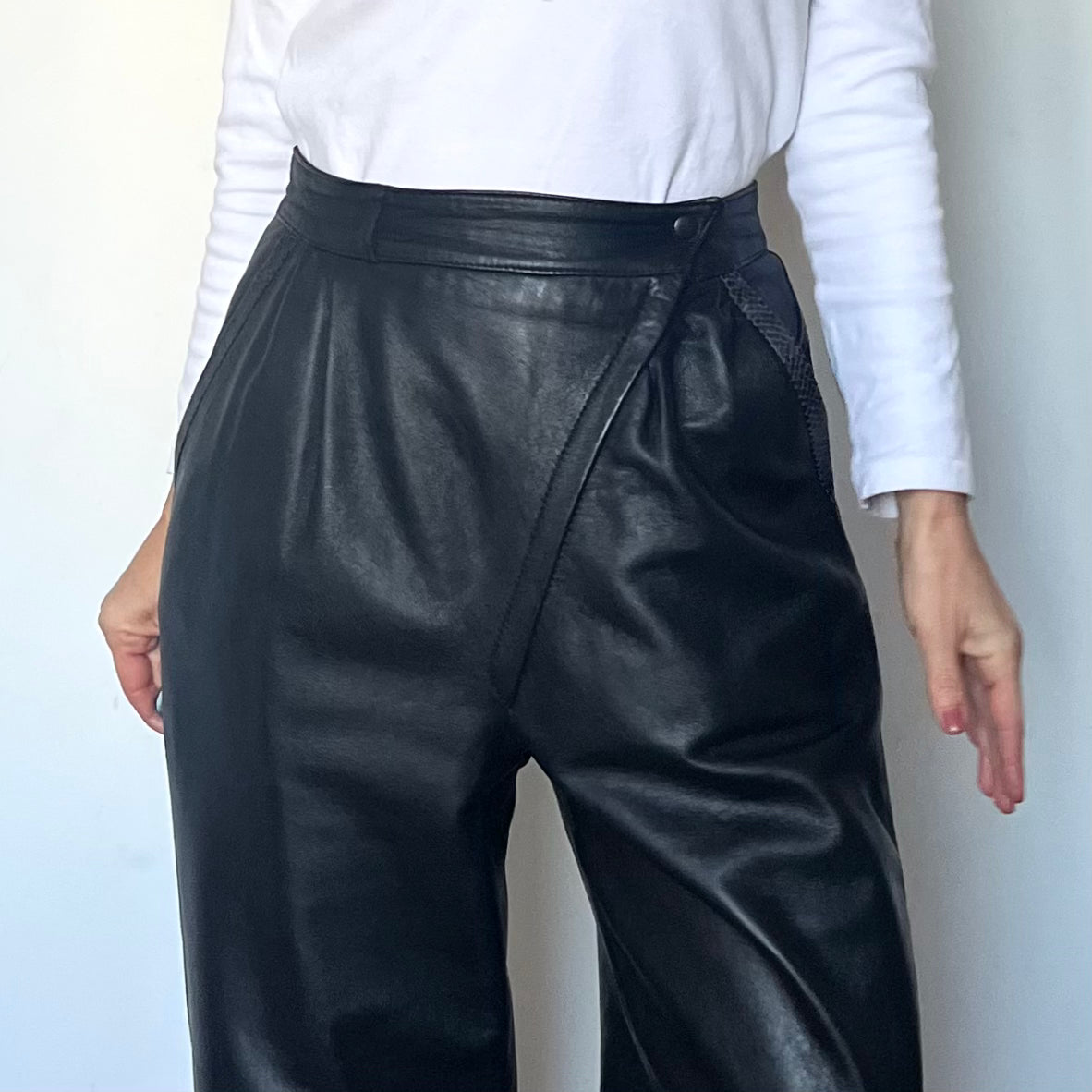 Black Leather trousers