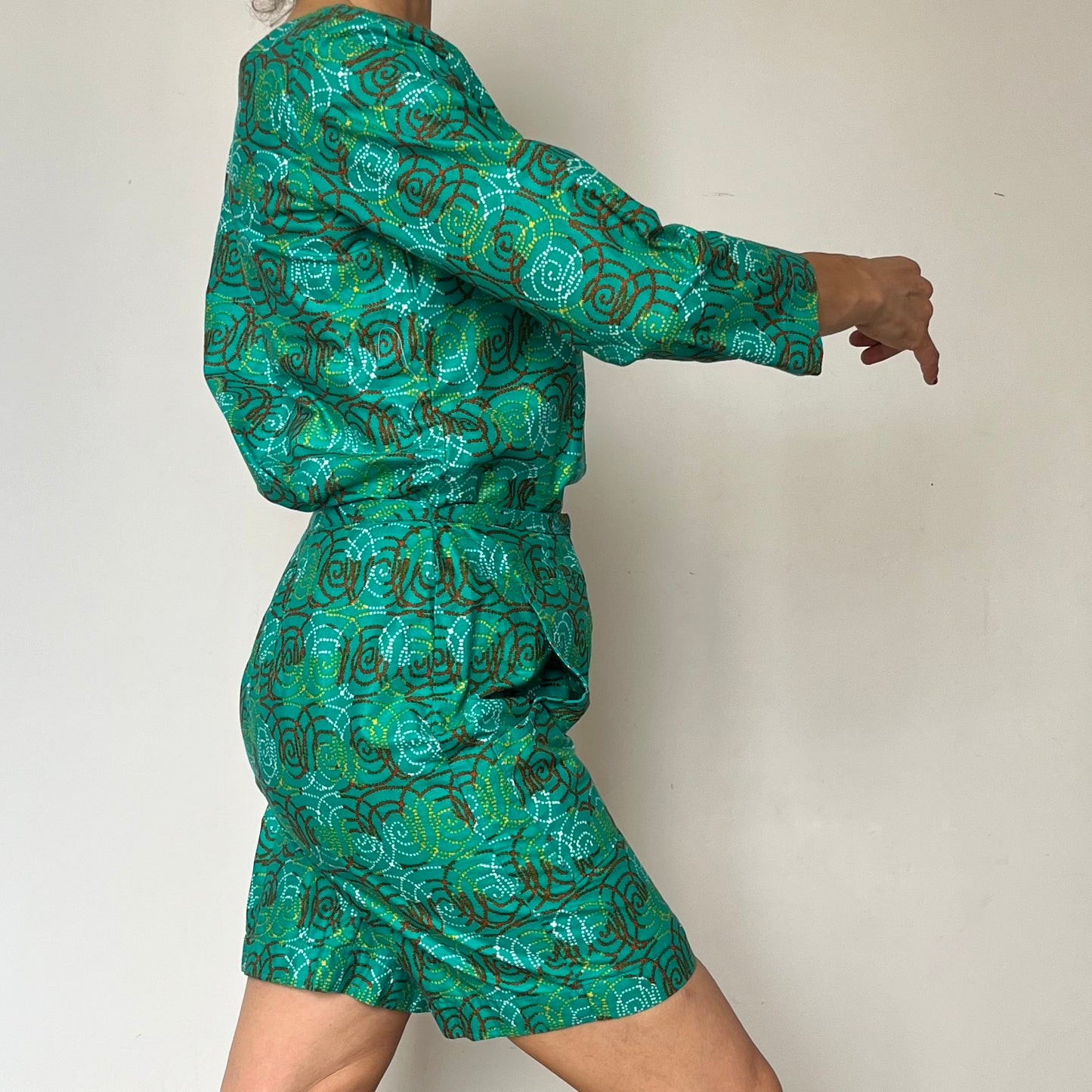 Vintage Two Pieces Green Set