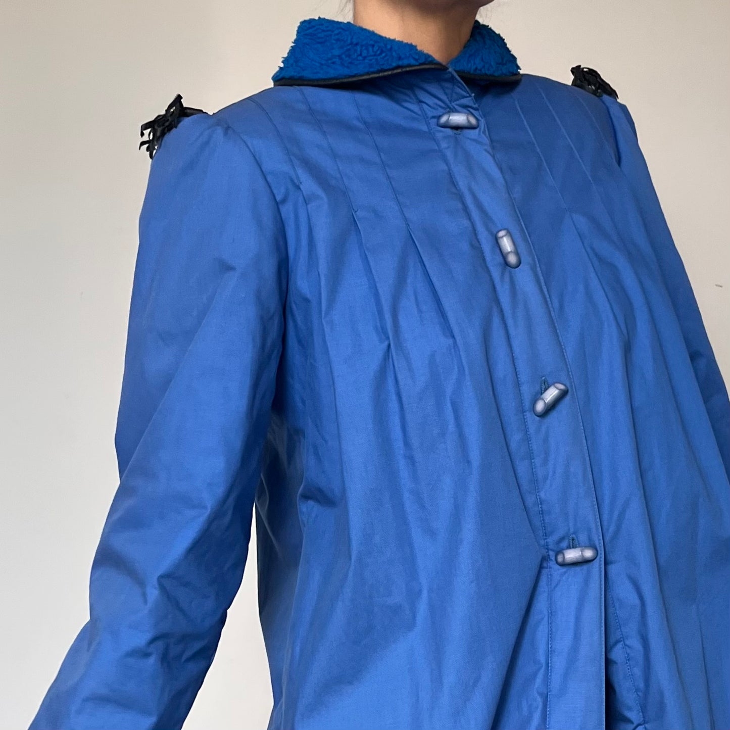 Vintage blue Trench Coat