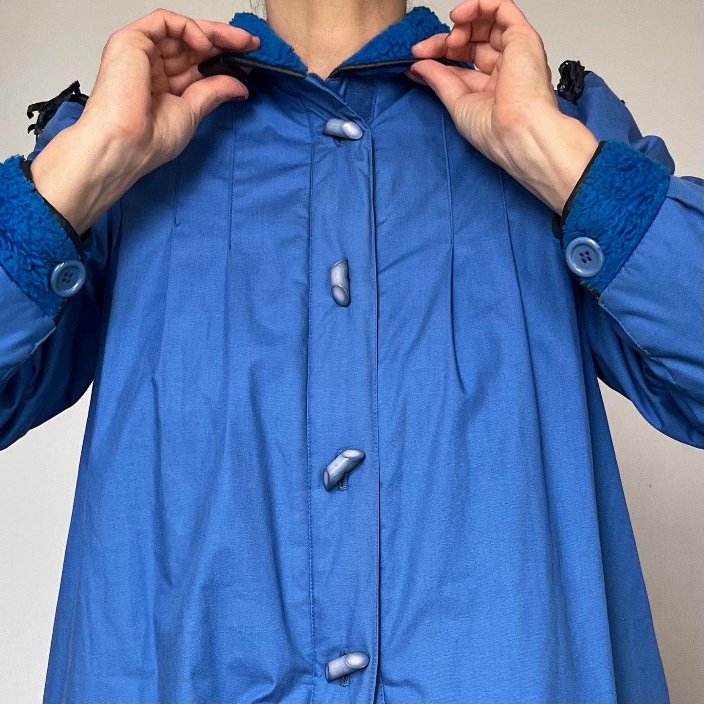 Vintage blue Trench Coat
