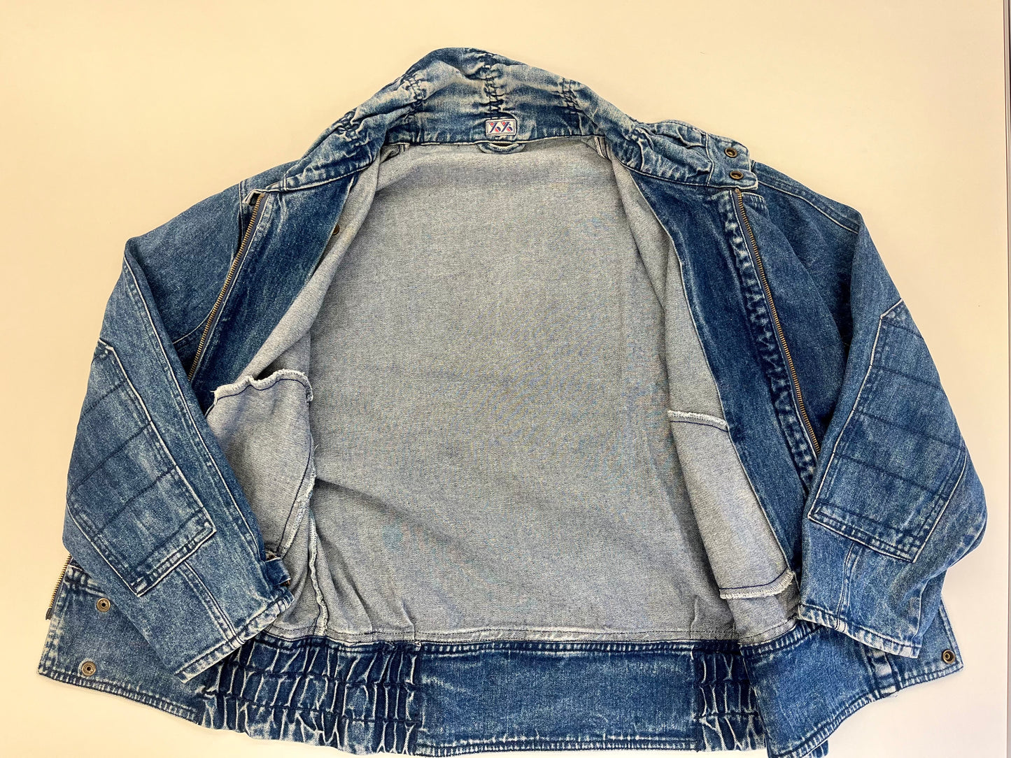 Vintage blue Denim Oversized jacket