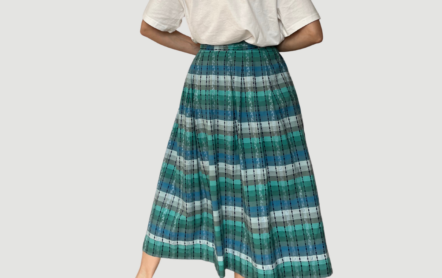 Vintage Austrian cotton Skirt