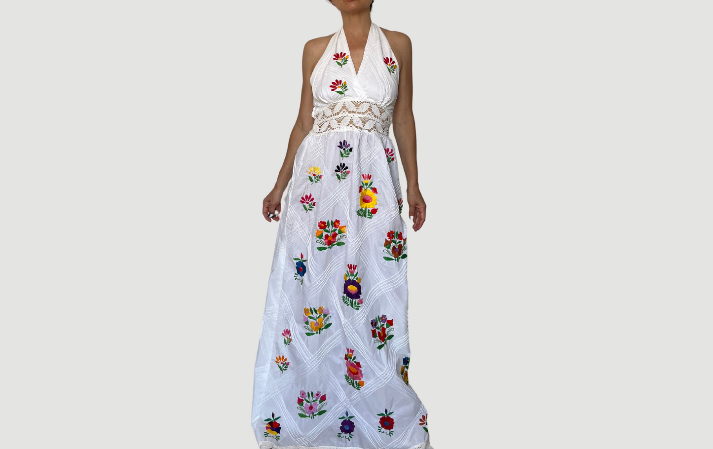 Mexican Embroidered Dress