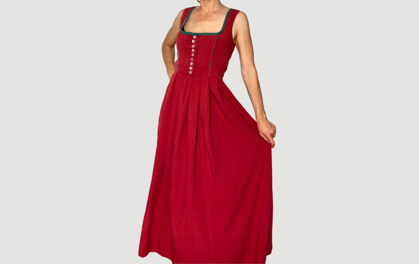 Traditional Austrian Dress with pockets