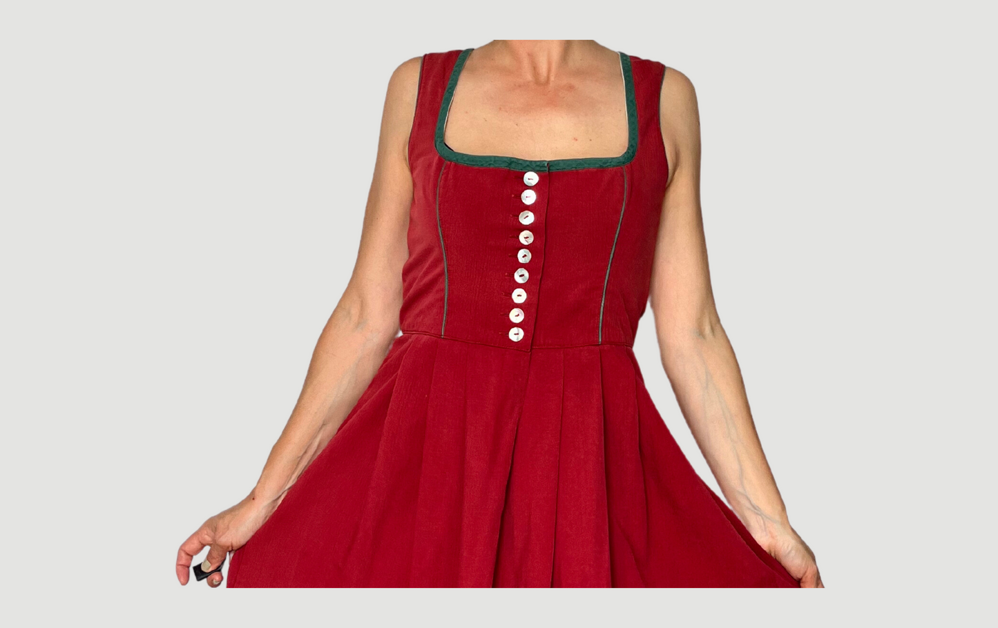 Traditional Austrian Dress with pockets