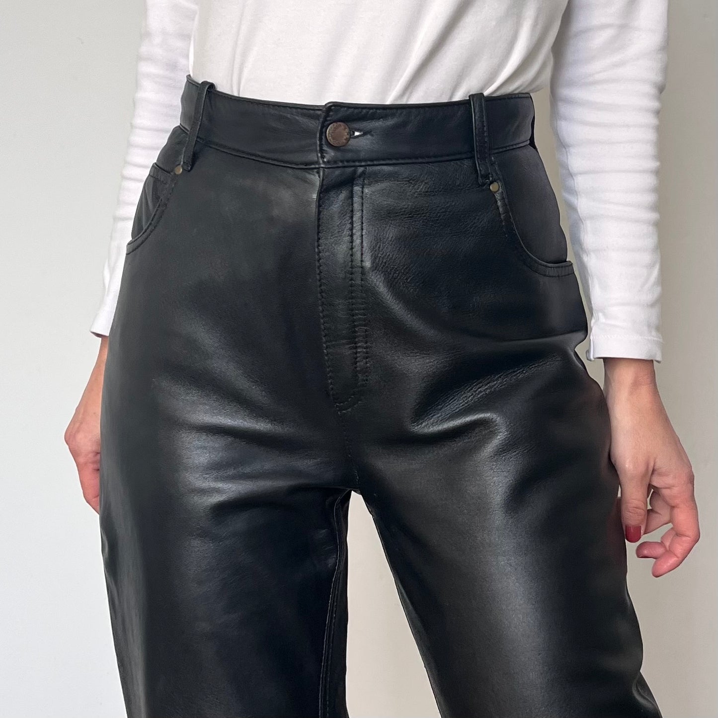 Black Leather trousers