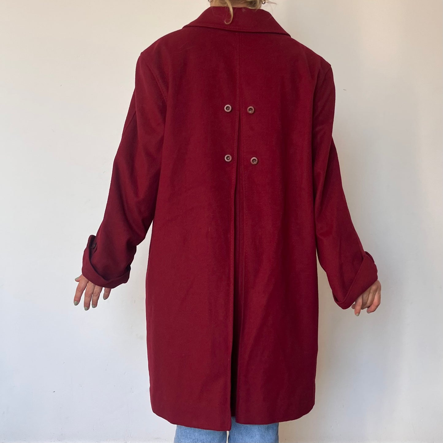 Vintage Wool Toscana Loden Coat