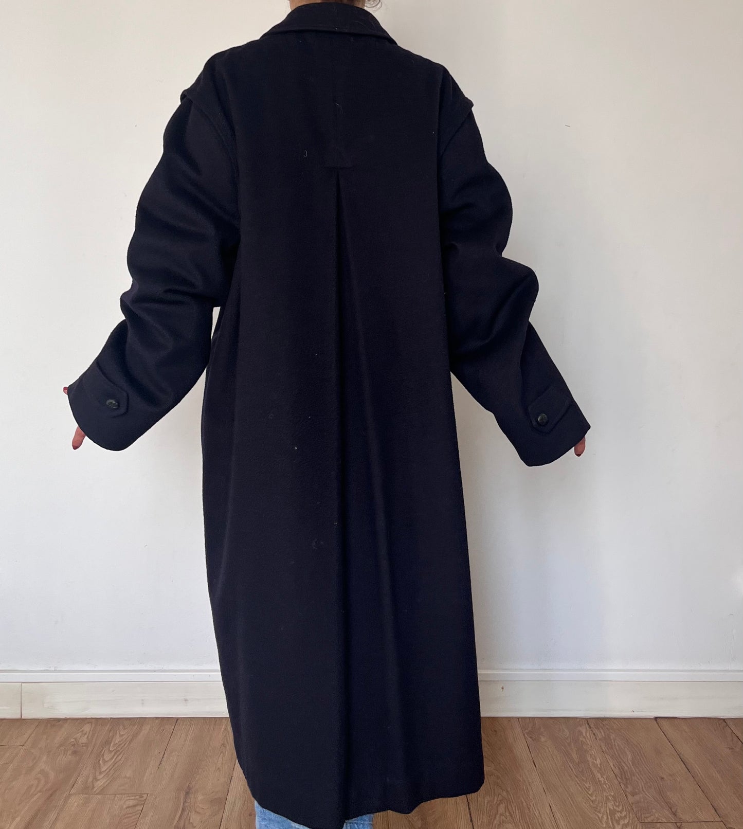 Vintage Austrian blue Wool Coat