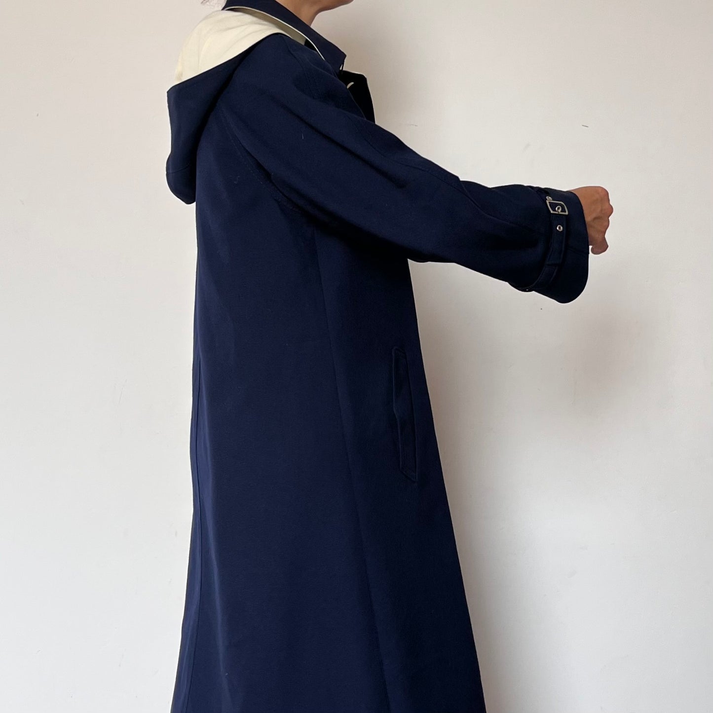 Vintage blue Trench Coat