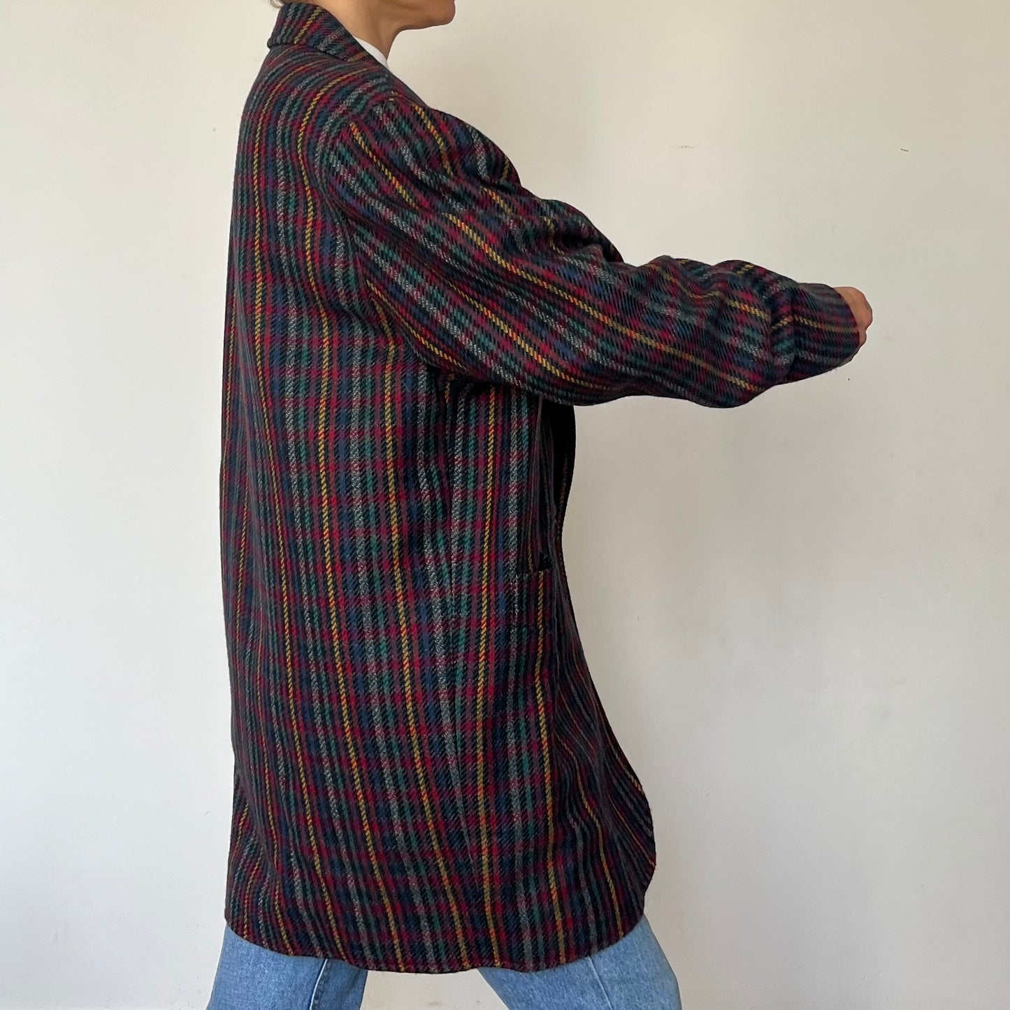 Vintage Oversized Wool Blazer