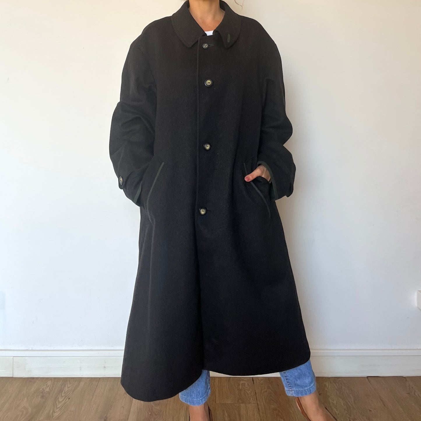 Austrian Wool Long Coat