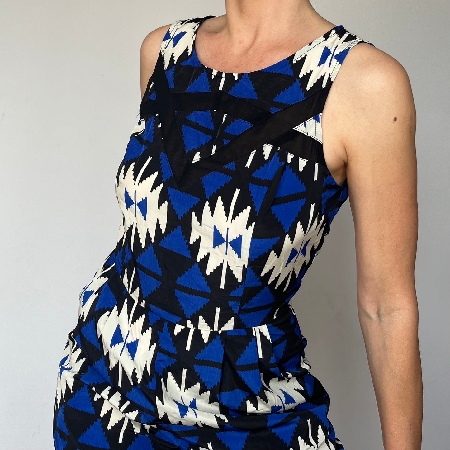 Vintage Woman Romper with pockets