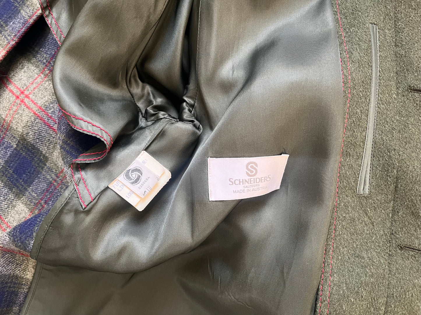 Vintage Austrian Wool Long Coat by Aquila