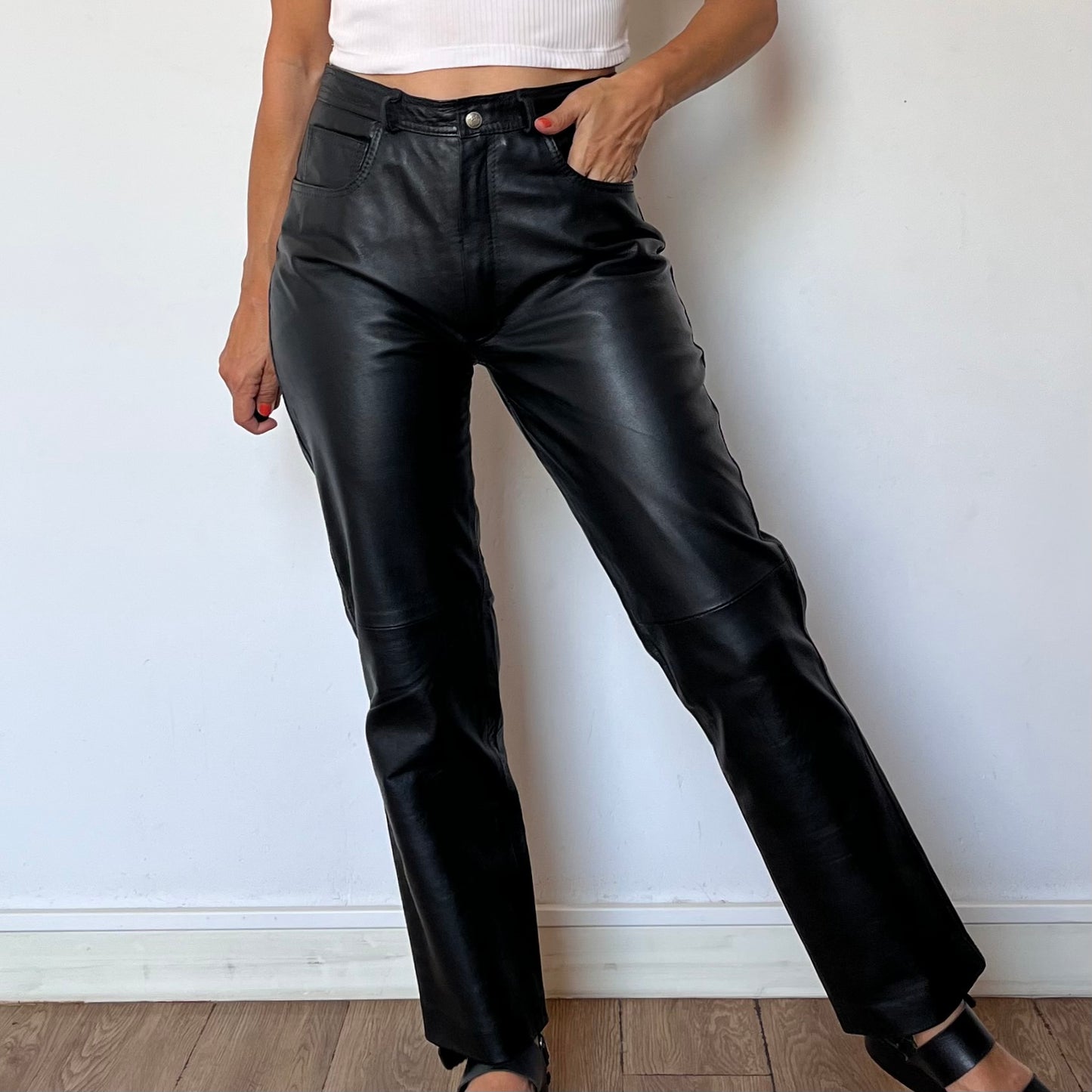Black Leather trousers